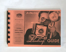 Vintage Linhof Camera Guide by Dr Otto Croy Comb Binding 1952
