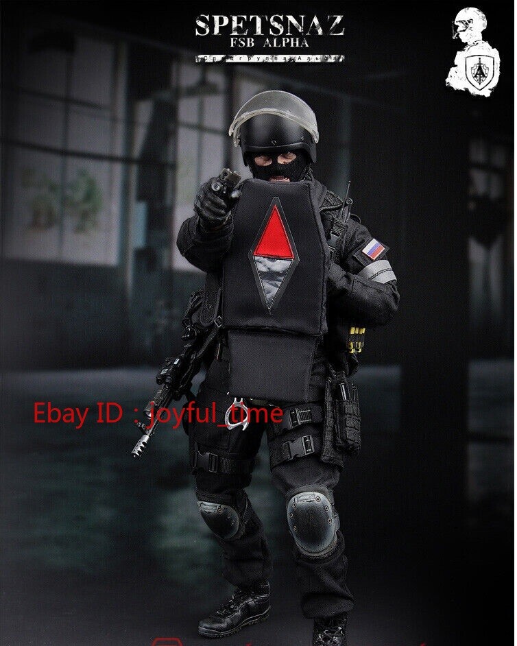 in stock ，DAMTOYS 1/6 Russian Spetsnaz FSB Alpha Group Action