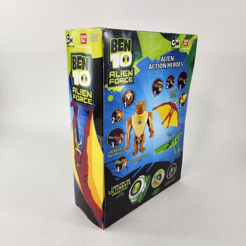 Ben 10 Alien Force JET RAY Action Figure Flying Shooter Bandai 2008 RARE NOS NEW - Picture 11 of 12