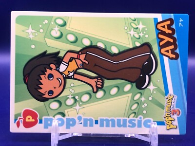 Aya Pop'n Music PC19N006/064 Card Konami 2011 Japanese | eBay