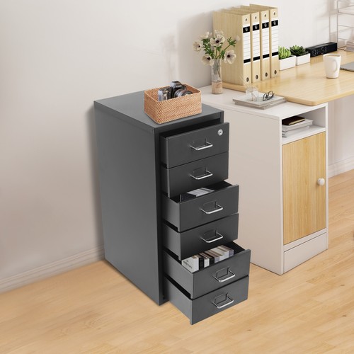 Vertikaler Aktenschrank, Metall Aktenschrank mit Schloss, Aktenschrank NEU USA - Bild 6 von 24