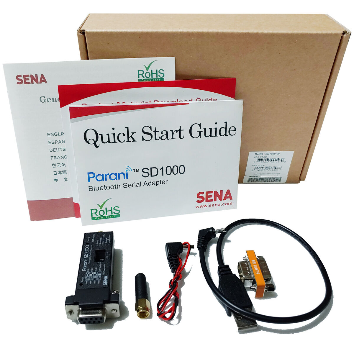 SENA Parani SD1000-00 Wireless Class1 Type Serial Adapter SENA Parani SD1000-00 Wireless Class1 Type Serial Adapter