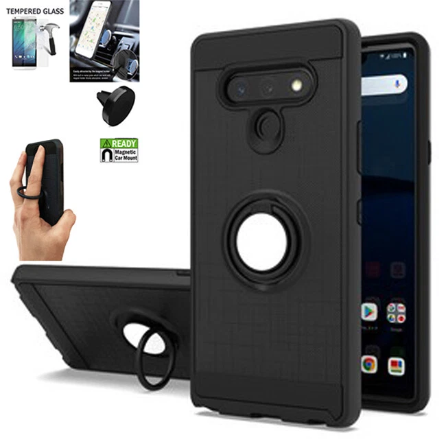 Phone Case For LG Reflect / K51 Case Shock Proof Ring-Stand-Holder-stand