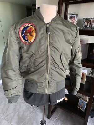 1970 Vietnam Alpha USAF L2B FLIGHT JACKET USAF Mil-J-7448J 1970 Vietnam Alpha USAF L2B FLIGHT JACKET USAF Mil-J-7448J