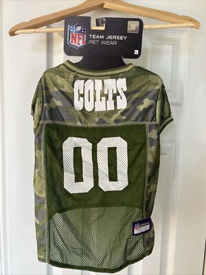 NFL Team Jersey Dogs/cats Pet Wear Indianapolis Colts LG licensed