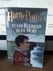 Livre Harry Potter et les Reliques De La mort Grand format Gallimard Tome 7.