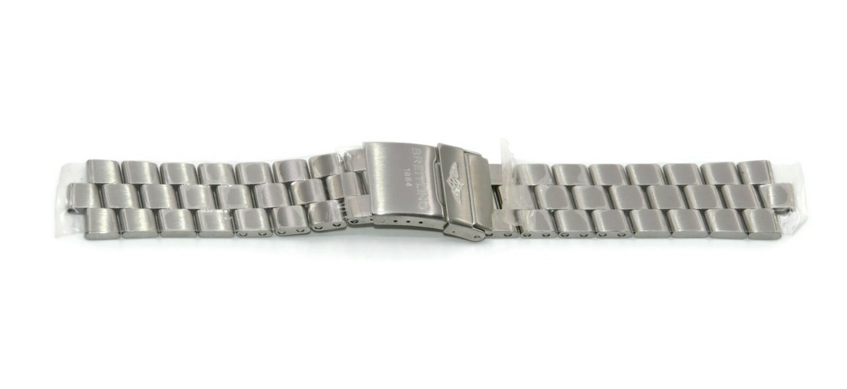 Breitling Stainless Steel Bracelet 22MM 134A | eBay