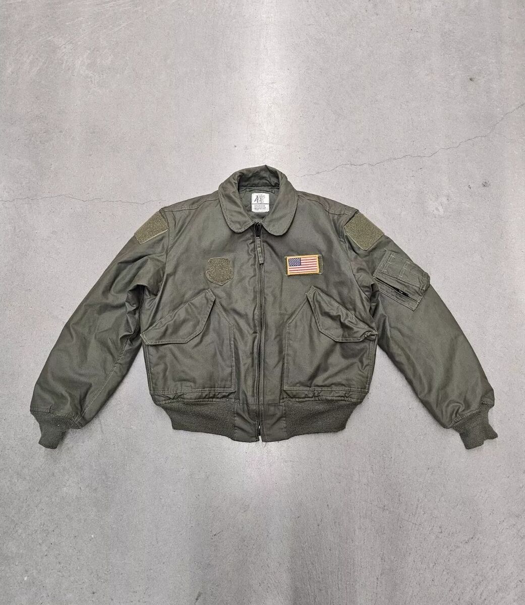 USGI CWU-45/P Large Aramid Nomex Cold Weather Flight Jacket USGI CWU-45/P Large Aramid Nomex Cold Weather Flight Jacket
