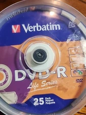 Verbatim Color Life Series DVD+R 4.7GB 120Min Spindle Color 25 Discs
