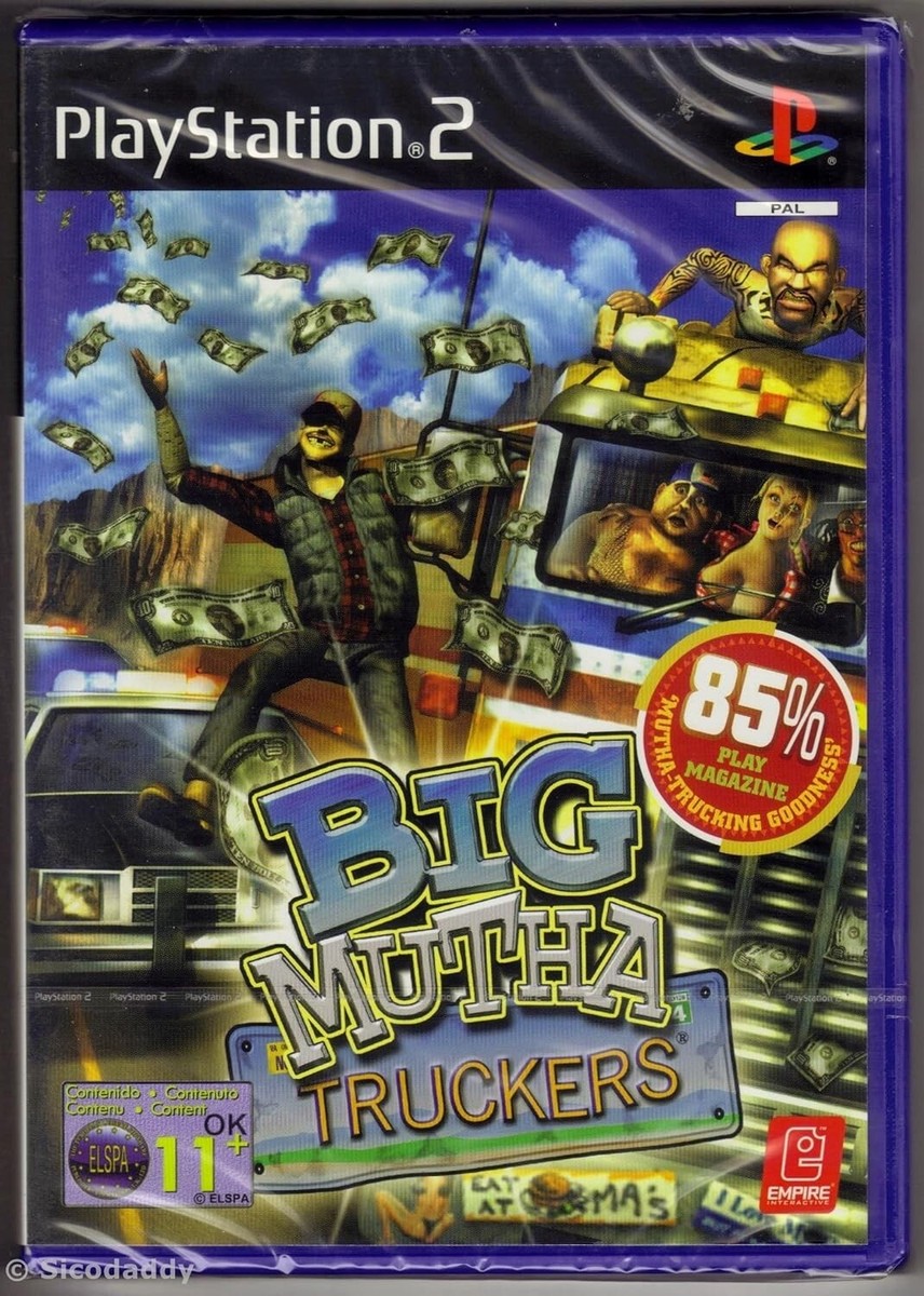 Big Mutha Truckers PS2 PlayStation 2 Video Game Mint Mother UK