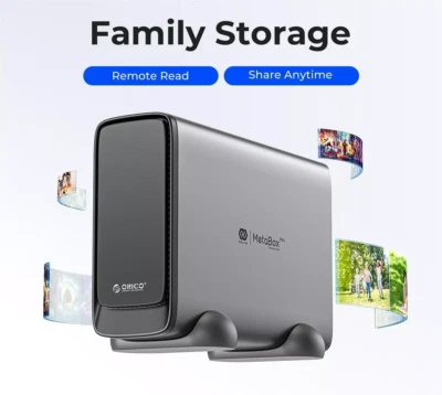 ORICO Private Cloud NAS-Speicher Networkable Enclosure GbE für Büro Home HDD
