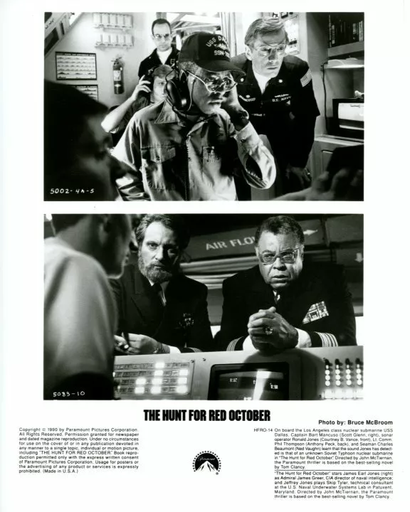 James earl jones the hunt for red october cheap