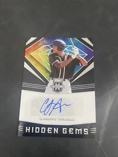 2020 Panini Elite Extra Edition - Hidden Gems Black C.J. Abrams (AU, RC) WAS SSP