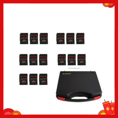 Bilusocn 15 PCS 4 cues receiver box for fireworks firing system 433MHZ