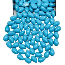 156 Pc Natural Constituted Turquoise 8x5mm Pear Cabochon Gemstones Wholesale Lot