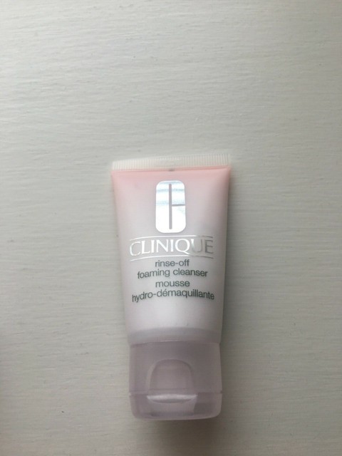 clinique rinse off foaming cleanser