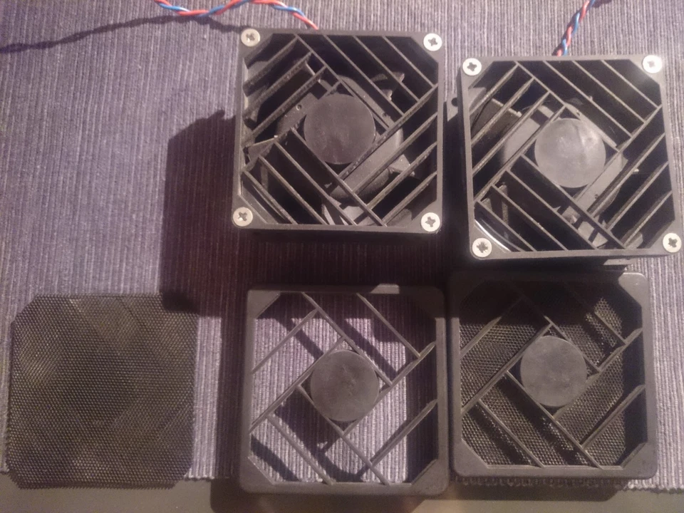 2x PAPST MULTIFAN 8312 LEISER 36dB 12V 80x80 mm LÜFTER COOLER FAN 12 VOLT