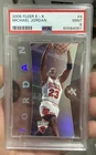 2006 Fleer E-X - Michael Jordan #4 PSA 9 awesome card! Bulls