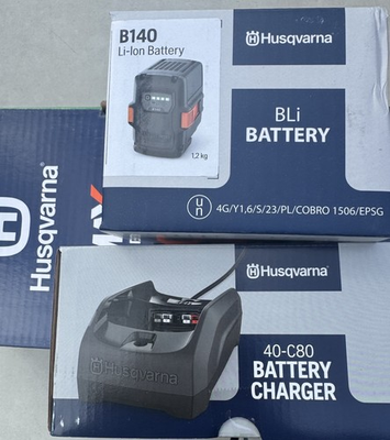 #ad Husqvarna 40 B140 36V 4Ah Battery And Charger $144.50