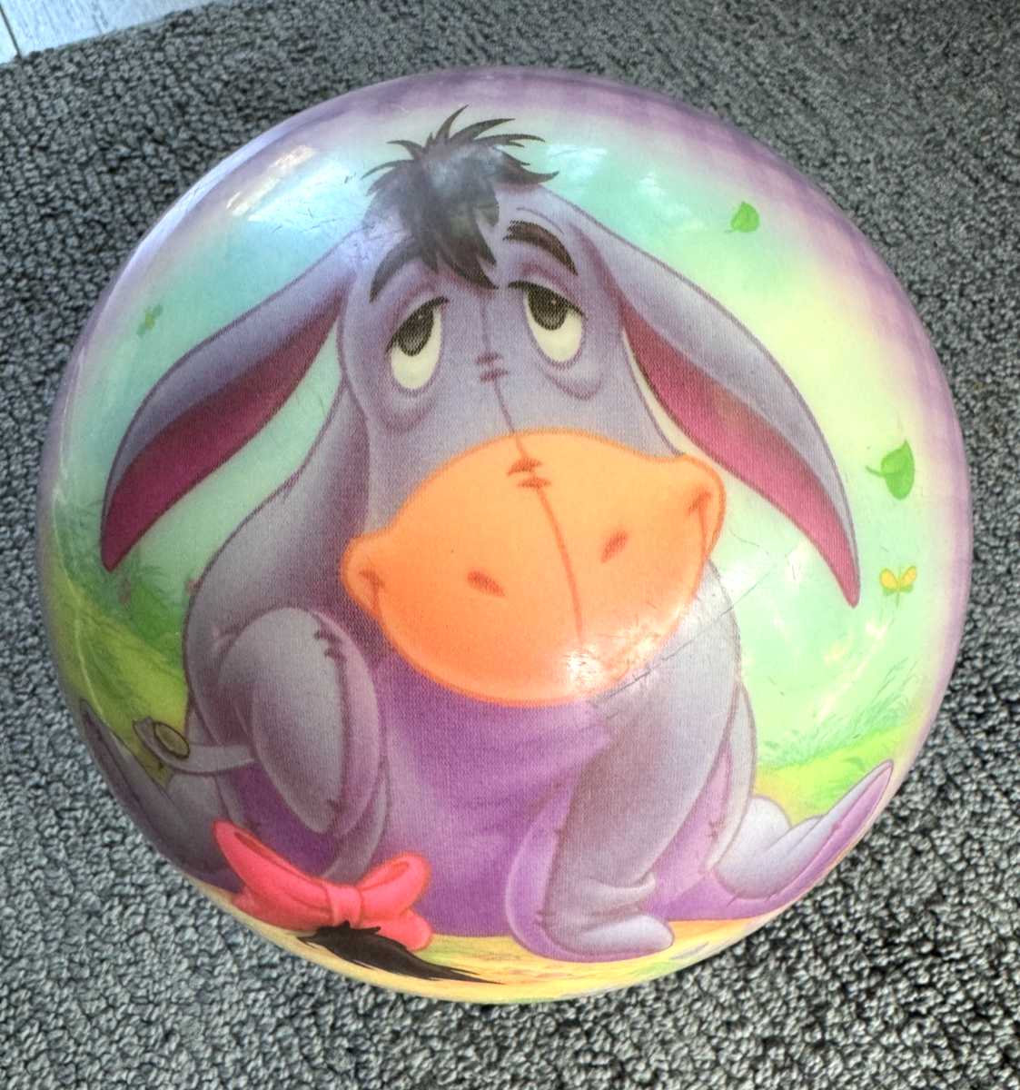 Eeyore Winnie The Pooh Disney Brunswick Viz-A-Balll Bowling Ball