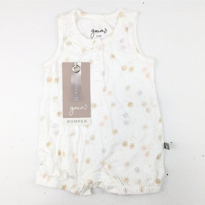 Goumi Dandelion Fluff Romper - 0-3M
