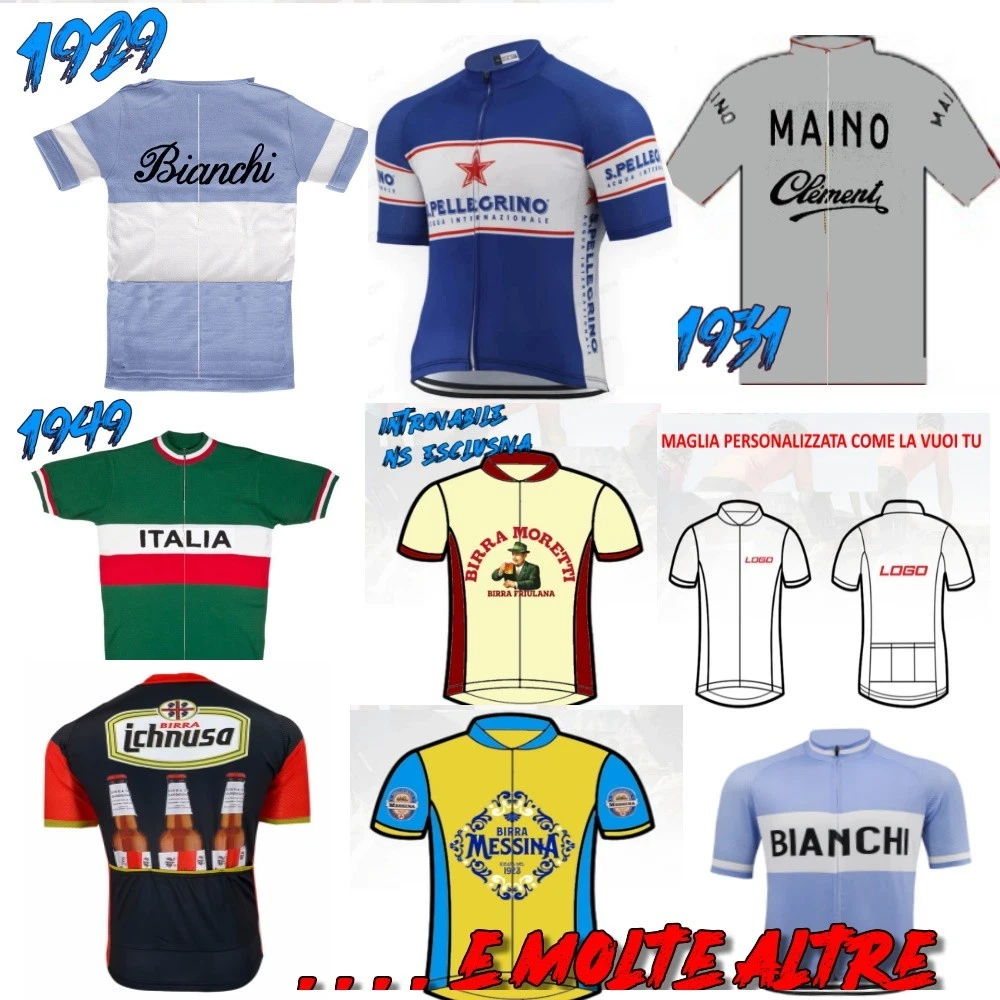 Maillot Cyclisme Vintage Bianchi Freetime Gatorade – Taille XL