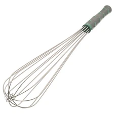 47093 Jacob's Pride 16" French Whip Whisk with Nylon Handle Stainless Steel N...