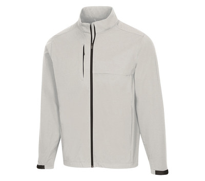 Greg Norman Weatherknit Full Zip Jacket in Shark Grey