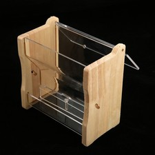 Chicken Feeder Automatic Large Capacity Clear Acrylic Chick Bird Food Box