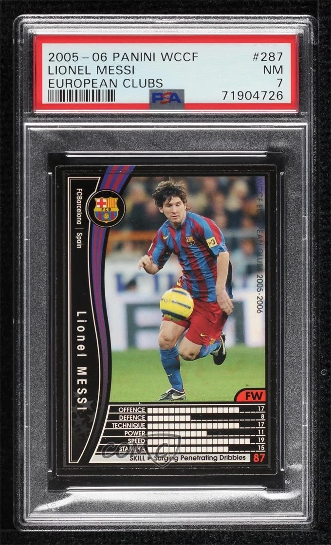 2005-06 Panini WCCF European Clubs Soccer Trading Cards for sale