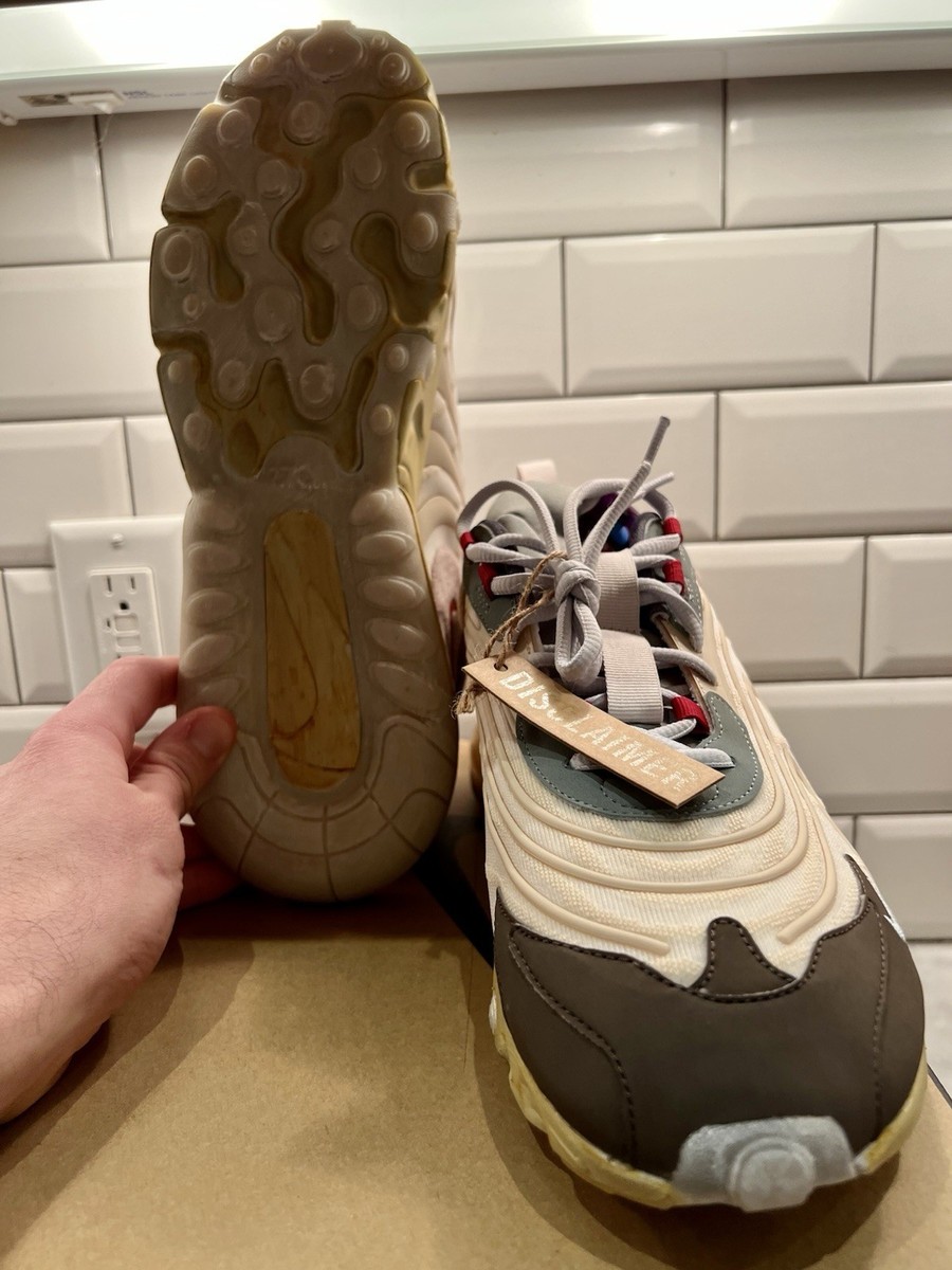 Size 11.5 - Nike Travis Scott x Air Max 270 React ENG Cactus