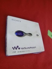 Sony MZ-E700 MD Walkman Blue Portable Minidisc Player Operation Unconfirmed
