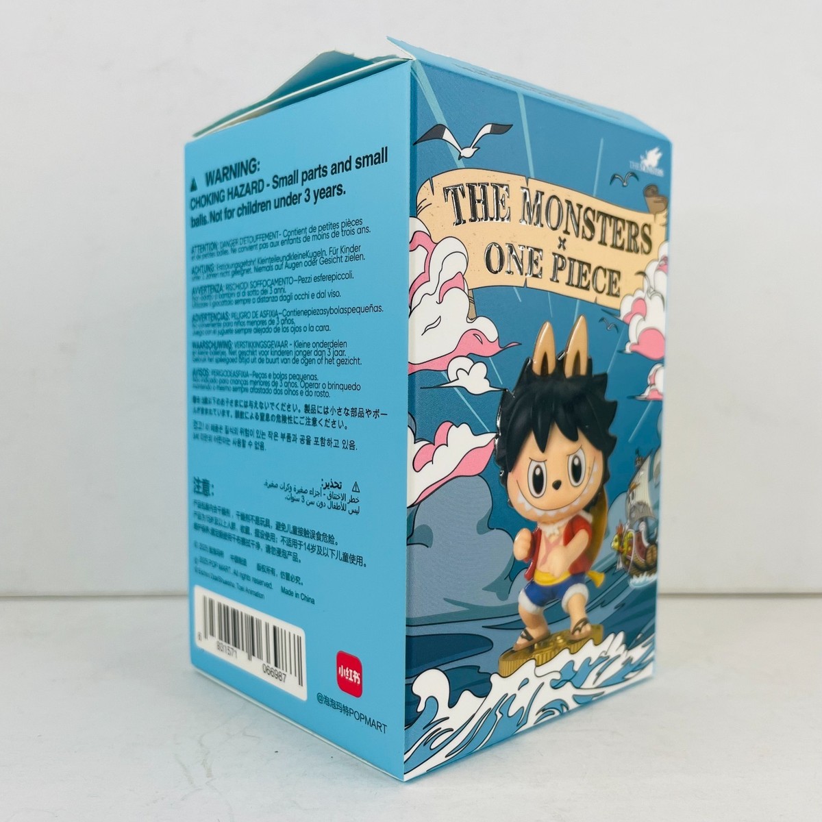 Pop Mart The Monsters X One Piece Blind Mystery Box Labubu Labubu