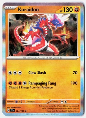 Koraidon 124/198 SV01: Scarlet & Violet Base Set Regular Holo