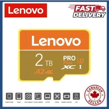 TF Memory Card  High Speed Micro SD Card 2TB 1TB 512GB 256GB A2 U3 V30 Laptop