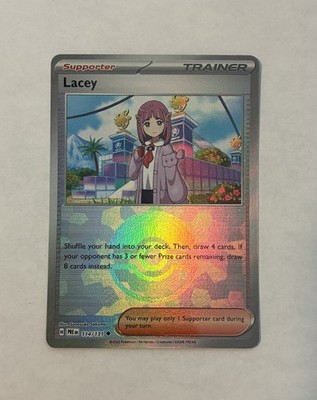 Lacey - (Poke Ball Pattern) Uncommon SV: Prismatic Evolutions 114/131 NM