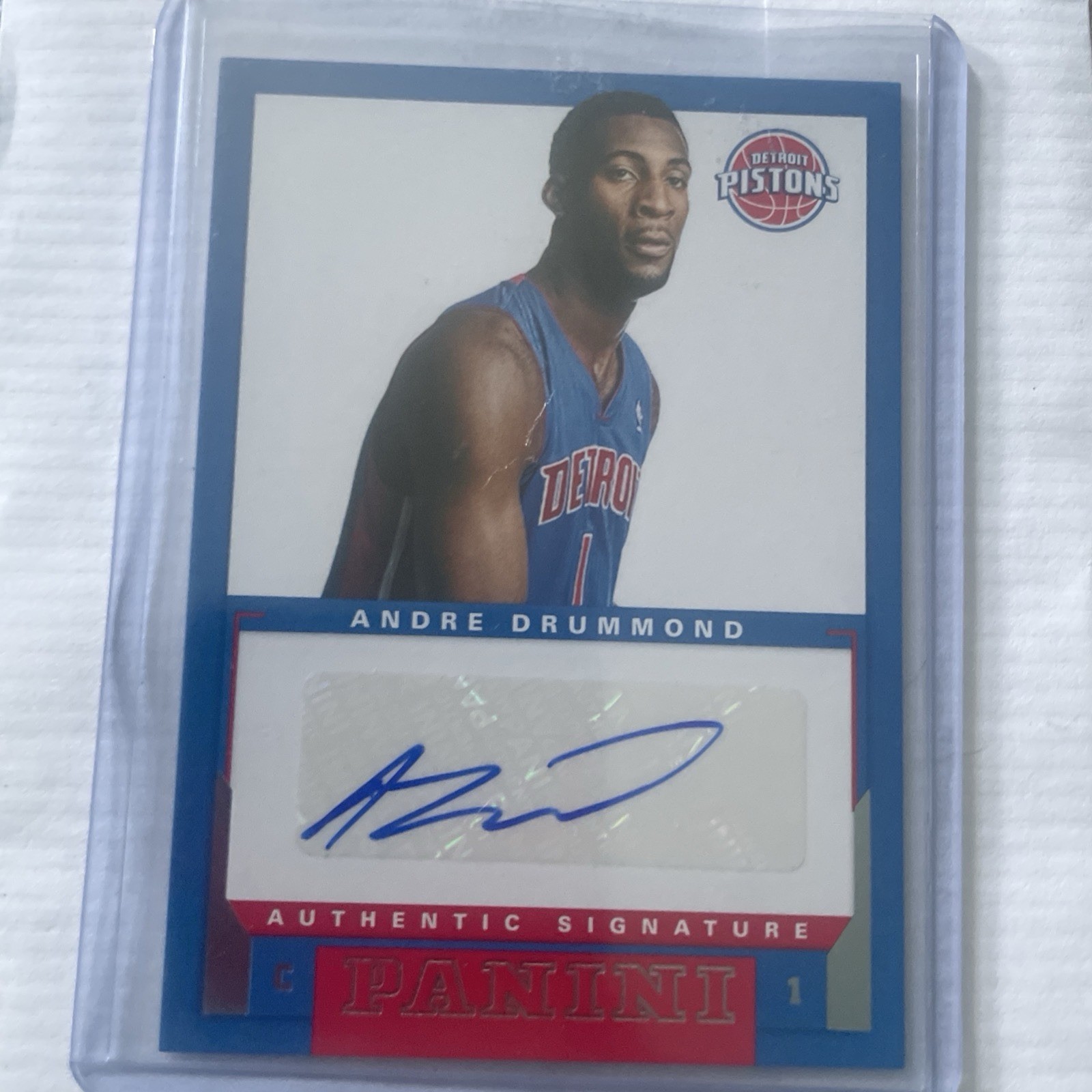 2012-13 Panini - Rookie Signatures Andre Drummond #49 (AU, RC)