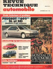 Revue technique Peugeot 605