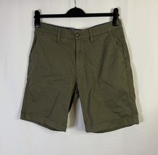 Nautica Flex Khaki/Green Classic Fit Chino Shorts - Size W30? - 100% Cotton