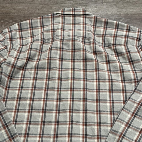 James Perse Shirt Mens 4 XL Plaid Button Up Long Sleeve Preppy Cotton Casual - Picture 6 of 8