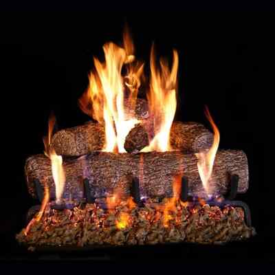 RH Peterson 18'' Live Oak Log/Burner System 68-YE