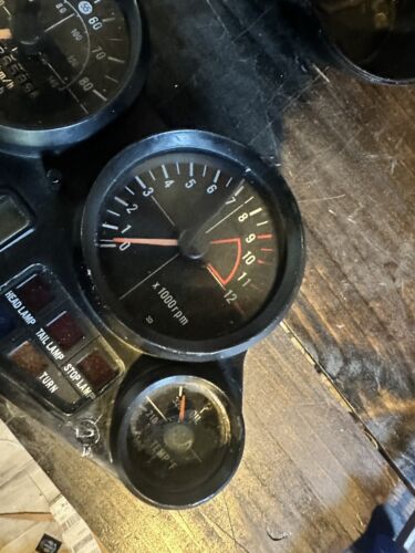 1982-83 Suzuki GS1100E Gauge Cluster Speedometer Odometer Speedo OEM - Picture 8 of 13