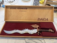 Steel Warrior Bardsley Dragon Daga Dagger Knife
