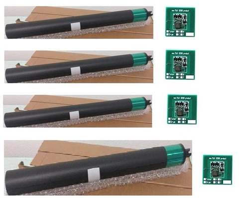 4 XEROX DOCUCOLOR 240 250 260 7655 7755 OPC DRUM + 4 DRUM CHIP K-C-Y-M