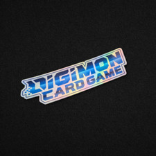 Digimon Holographic Trading Card Game Binder Sticker