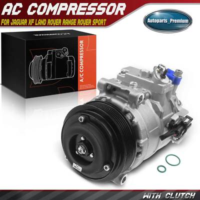 AC Compressor with 7SEU17C Style for Jaguar XF Land Rover LR3 Range Rover Sport