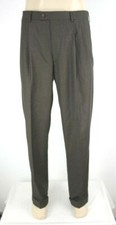 NEW Axist No Iron Premium Performance Fabric Men's Pleated Pants Size 36x32