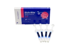 Pulpdent Etch-Rite Etching Gel - 38% Dental Etching Gel Kit 4/Pk 1.2 mL Syringes