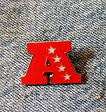 NFL-AFC -ENAMEL PIN-SHIP ALL THE PINS YOU BUY FOR $4.99-VISIT OUR STORE
