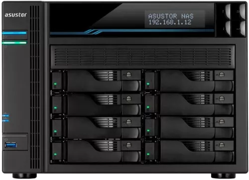 Asustor AS6508T Lockerstor 8 2.1GHz Quad-Core 8GB DDR4 NAS Diskless